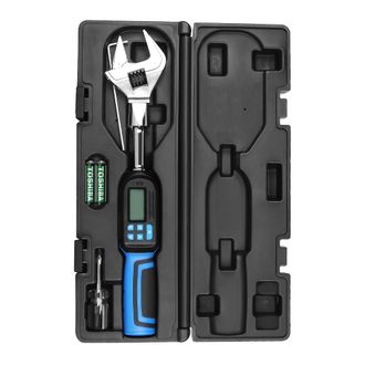 OEM Llave Dinamom&eacute;trica Digital Con Cabezales Reemplazables, Mecanismo De Trinquete, 4 Unidades De Medida, Llave Dinamom&eacute;trica Con Alertas Audibles/vibrat