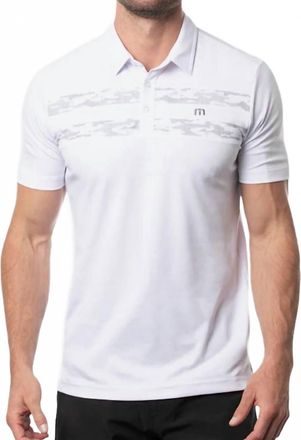 Travis Mathew Sockeye Polo In White