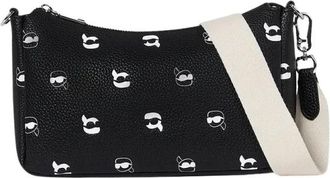 Karl Lagerfeld Cross Body Bags - Dames - Schoudertassen - Zwart - ONE Size - Tassen