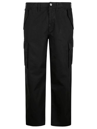 Burberry Black Regular Cargo Trousers