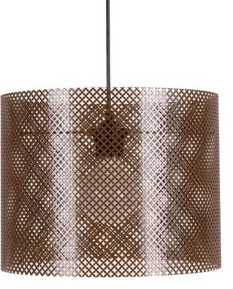 Tosel Suspensión tosel,metal,marrón,a80x d 30xp30cm