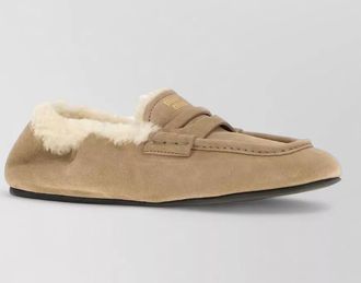 Miu Miu suede leather loafers
