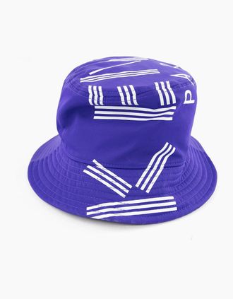 Kenzo Mens Kenzo Logo Bucket Hat Purple - Size: OS
