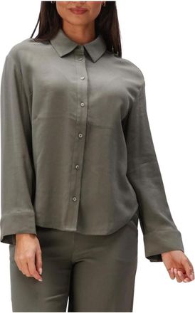 Modstr&ouml;m Overhemden, Dames, Groen, M, Sebastianmd Shirt