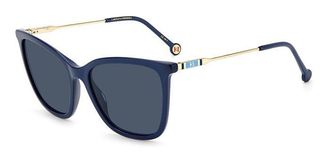 Carolina Herrera CH 0068/S PJP/KU Womens Sunglasses Blue Size 57