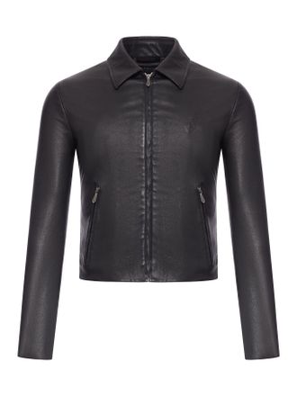 Gucci WASHED STRETCH NAPPA LEATHER JACKET - Gucci - Man