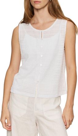 Sanctuary Textured Vacation Knit Vest in White at Nordstrom, Size X-Small