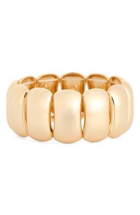 Leith Statement Stretch Bracelet in Gold at Nordstrom Rack