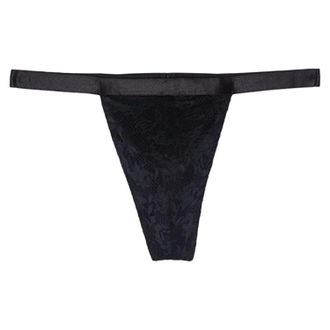 Cosabella Never Say Never Underwear Mens Black Stretch Italian Thong JZZ178