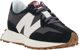 New Balance Unisex Low-Top Sneakers Black Suede Trainers