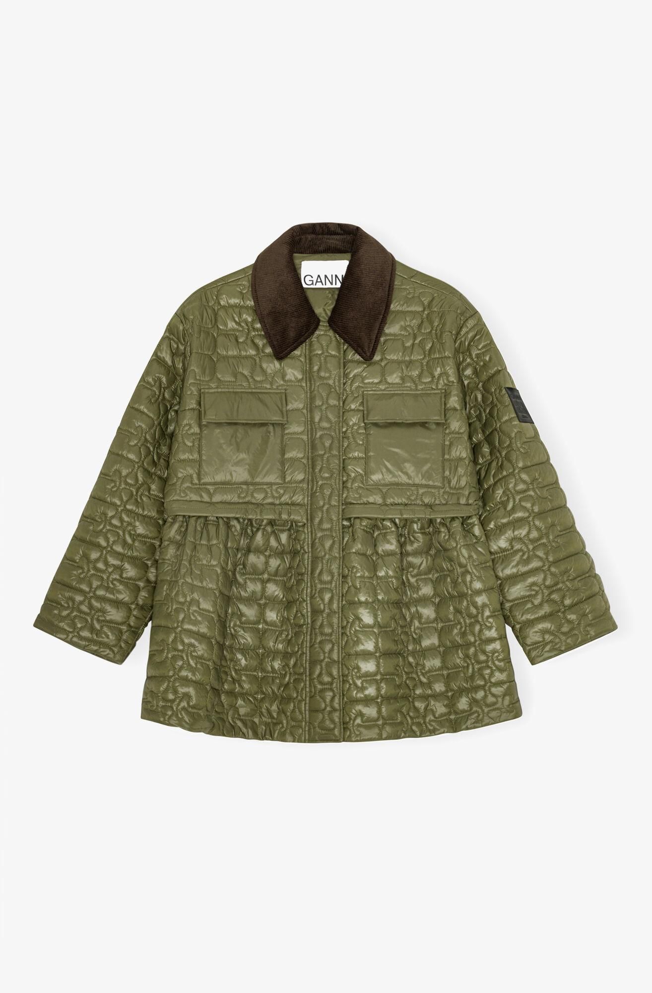 Burberry puttee collar cotton jacket