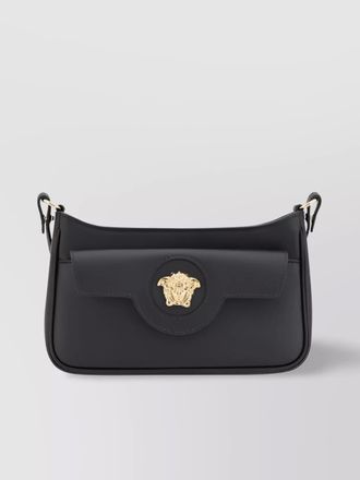 Versace la medusa mini leather shoulder bag