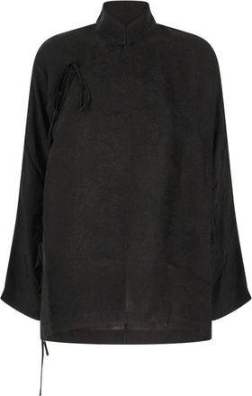 Uma Wang Top con collo alto - - Blouses & Shirts - Donna - Nero - M