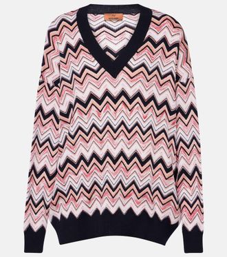 Missoni Zig Zag oversized sweater