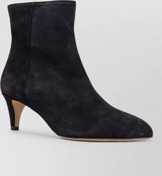 Isabel Marant suede kitten heel pointed toe boots
