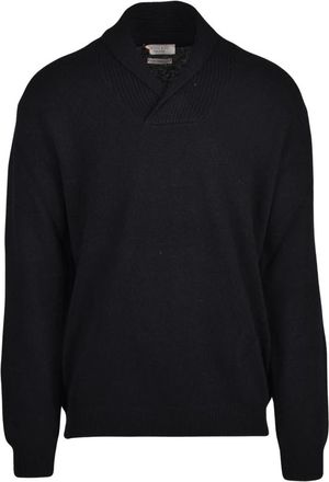 Wool & Co Truien & Vesten, Heren, Zwart, M, Wol, Pullover