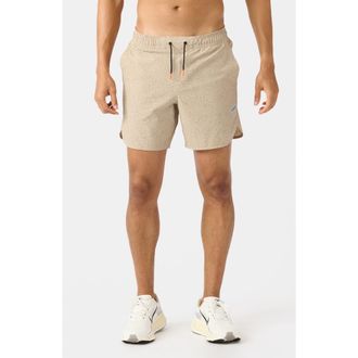 Legends Luka HD 7-Inch Lined Performance Shorts in Elephant River Rock at Nordstrom, Size Xx-Large