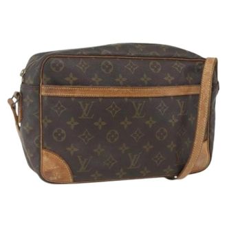Louis Vuitton Pre-owned Cross Body Bags, female, Brown, Size: ONE SIZE Pre-owned Vintage Cross Body Bag