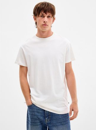 Djab Mens Organic cotton crew-neck t-shirt DJAB 101 Longline fit