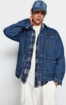 Trendyol MAN Heren Oranje Effen Lang Regular fit Jassen