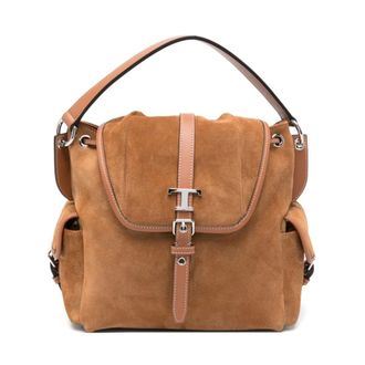 Tod's Dames, Tassen, Bruin, Maat: ONE Size Leer