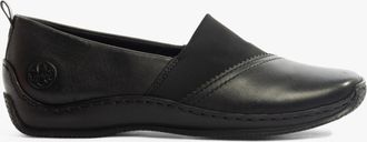 Rieker L1790-00 Womens Shoes Black Leather - Size UK 6.5