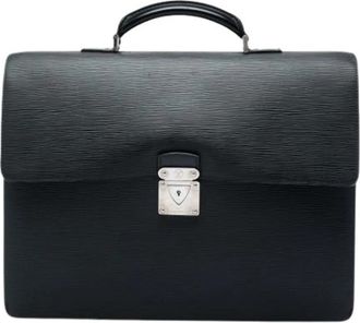 Louis Vuitton Pre-owned Robusto 2 Briefcase - Heren - Vintage Tassen - Zwart - ONE Size - Leer - Vintage