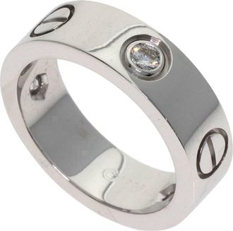Cartier White Gold (18K) Band Ring (Pre-Owned)