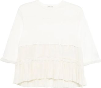 Undercover T-shirt in cotone - Toni neutri