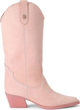 Kurt Geiger Kiss Western Boot in Light/Pastel Pink at Nordstrom, Size 7.5Us