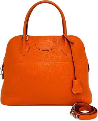 Herm&egrave;s Pre-owned Hermes Clemence Bolide 31 Ladies YIBWFJZFVHDL15W0