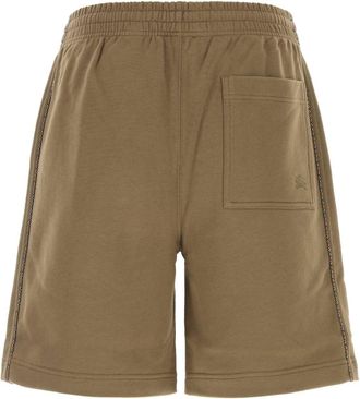 Burberry Cotton Bermuda Shorts - Beige