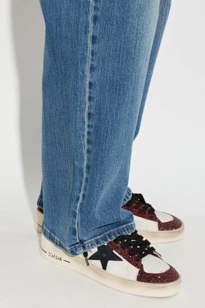 Golden Goose Stardan Sports Shoes, Womens, Burgundy