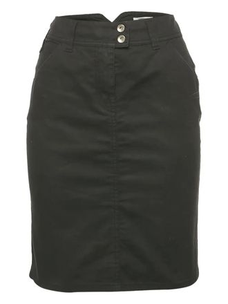 Moschino logo-embellished mini skirt - Black