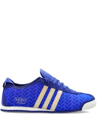 adidas Italia 60s patterned striped leather sneakers - Blue