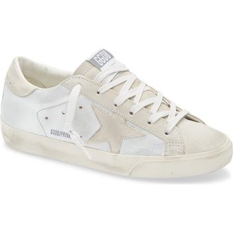 Golden Goose Super-Star Sneaker in Silver/Grey at Nordstrom, Size 11Us