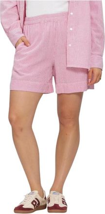 Moss Copenhagen Korte Broeken, Dames, Roze, S, Katoen, MSCHFelicity HW Shorts STP