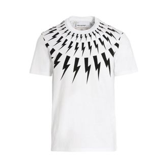 Neil Barrett Hombre, Camisetas, Blanco, Talla: XS