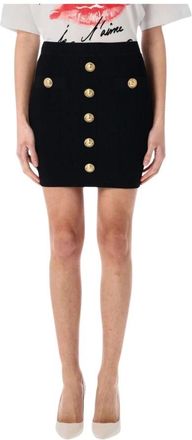 Balmain Mujer, Faldas, Negro, Talla: XS