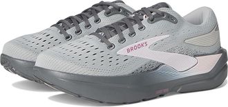 Brooks Ghost Max 3 Womens Running Shoes Harbor Mist/Poppy Seed/Pink : 10.5 B - Medium, Textile