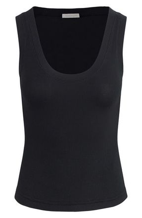 Favorite Daughter The Rib Tank in Black at Nordstrom, Size Xx-Large