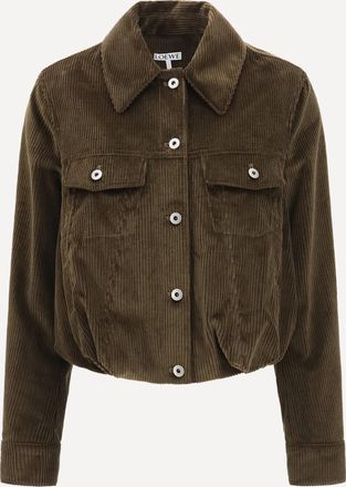 Loewe Cotton corduroy Jacket Female 36