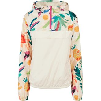 Urban Classics Dames/Dames Jas met Gemengde Print (Wit zand)