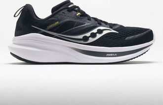 Saucony Mens Omni 22 Running Shoes In Black/white