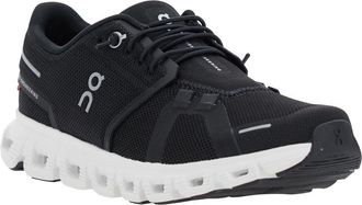 On Womens Sneakers Cloud 6 Black Polyester Trainers