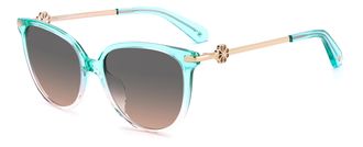 Kate Spade New York Ladies Green Round Sunglasses KRISTINAGSIWB