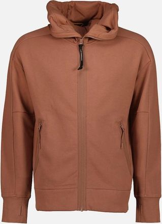 C.P. Company Mens Hooded Explorer Goggle Zip Up Sweatshirt - Blue - Size: 38