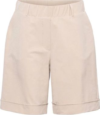 &Co Woman Korte Broeken, Dames, Beige, L, Philis Travel Bermuda