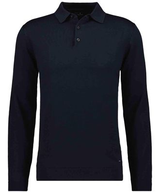 Ragman Rundhalspullover RAGMAN, Herren, Gr. 48, blau (dunkelblau, 711), 100% Wolle, hoch geschlossener Ausschnitt, Pullover Rundhalspullover