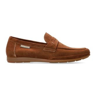Mephisto Heren Bruine Su&egrave;de Mocassin - Heren - Loafers - Bruin - 41 EU - Su&egrave;de - Schoenen